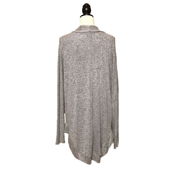 Magellan Outdoors Classic Fit Gray Hi-Low Cardigan XS - Picture 5 of 8